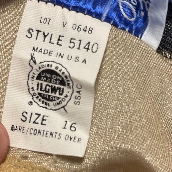 Vintage 80's Rose Marie Reid Bow One Piece 16 - Picture 7 of 9